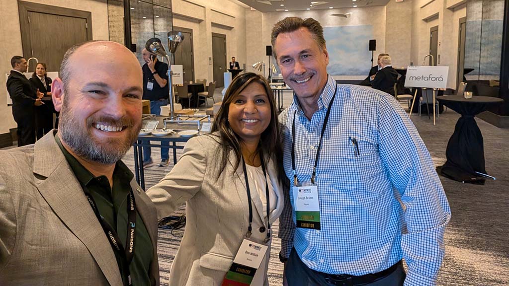 Vice President -Illinois Preston Judkins and Immediate Past President Bini WIlliam at ITSMW24