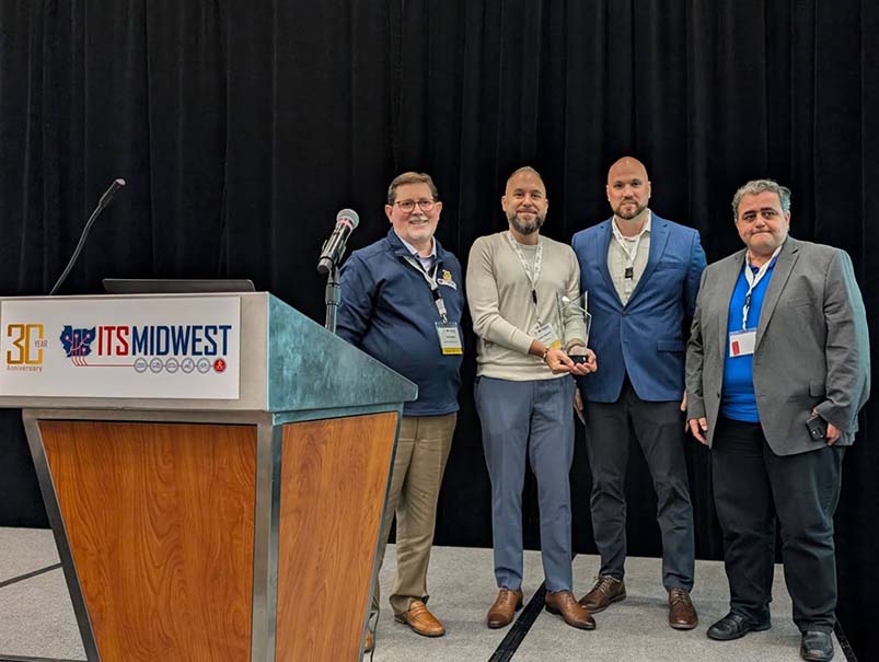 ITS Midwest recognizes ISTHA as 2025 ITS Agency of the Year