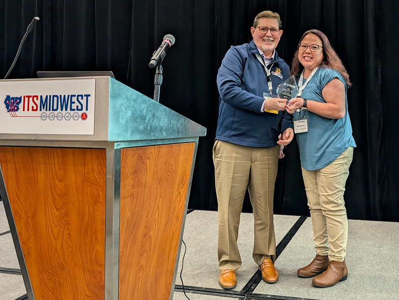 ITS Midwest recognizes KYTC project lead for Short-Term Work Zone Safety Project as 2025 ITS Project of the Year