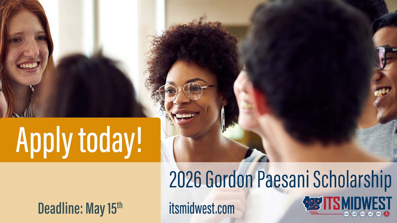 Apply now for the 2026 ITS Midwest Scholarship!